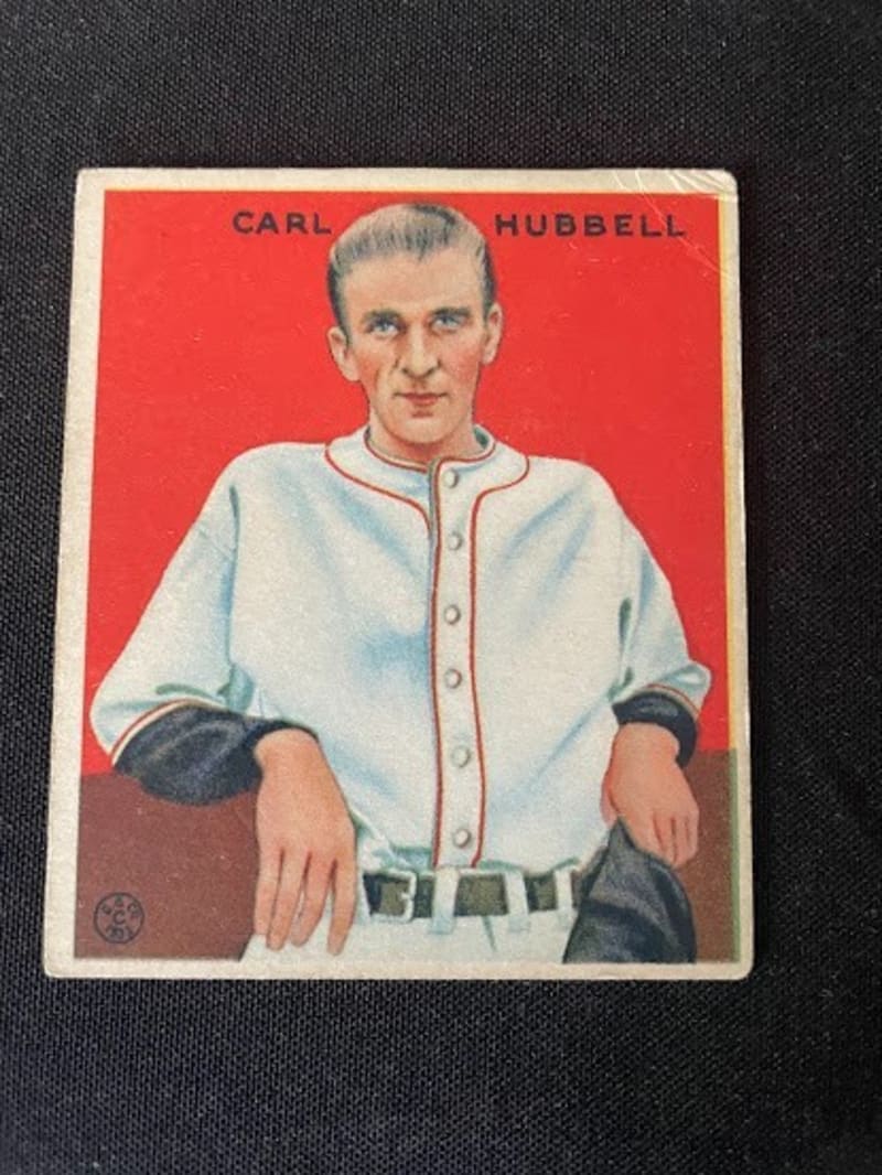 1933 Goudey Carl Hubbell #234 front