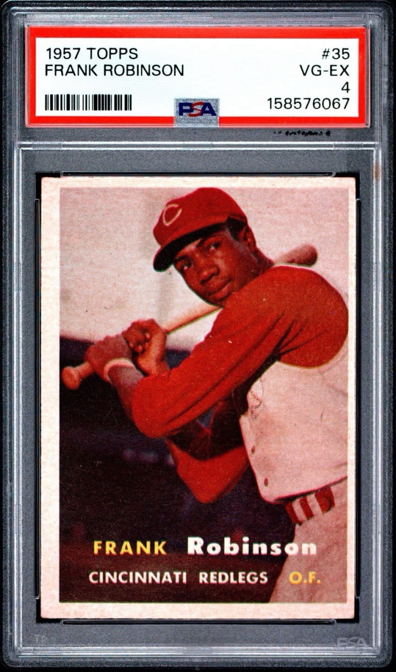 1957 Topps Frank Robinson #35 front
