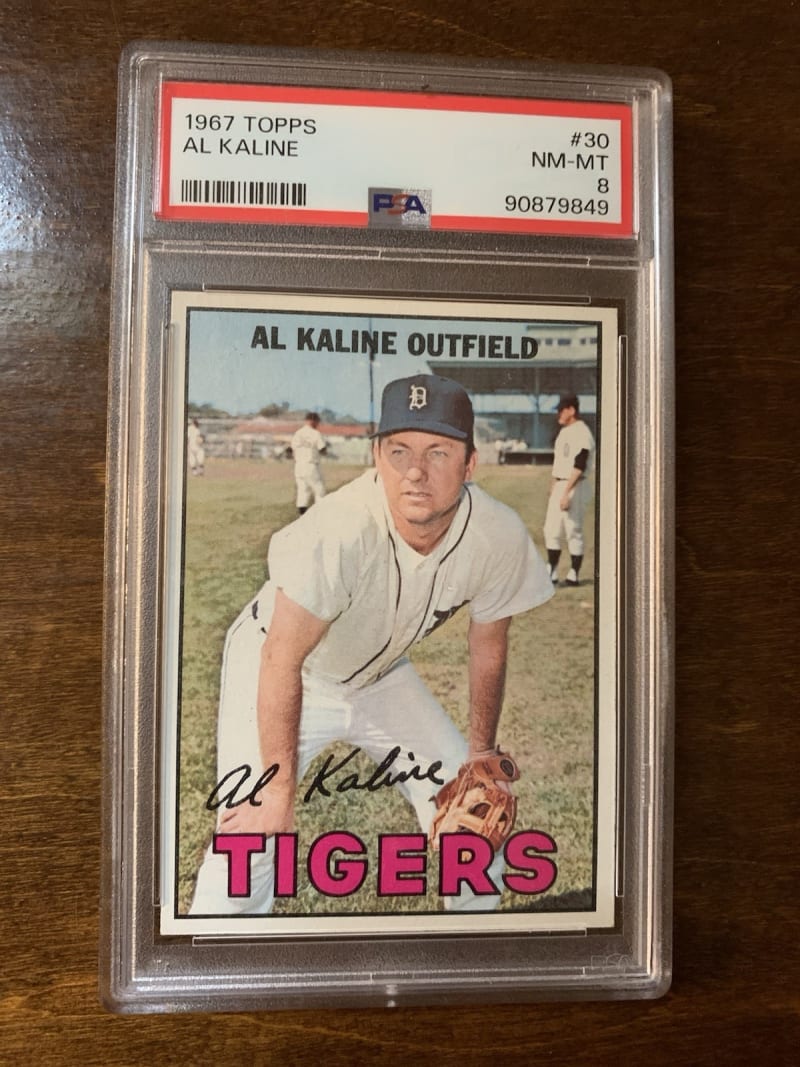 1967 Topps Al Kaline #30 front