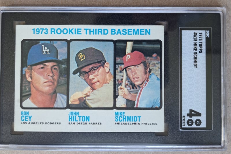 1973 Topps Mike Schmidt #615 front