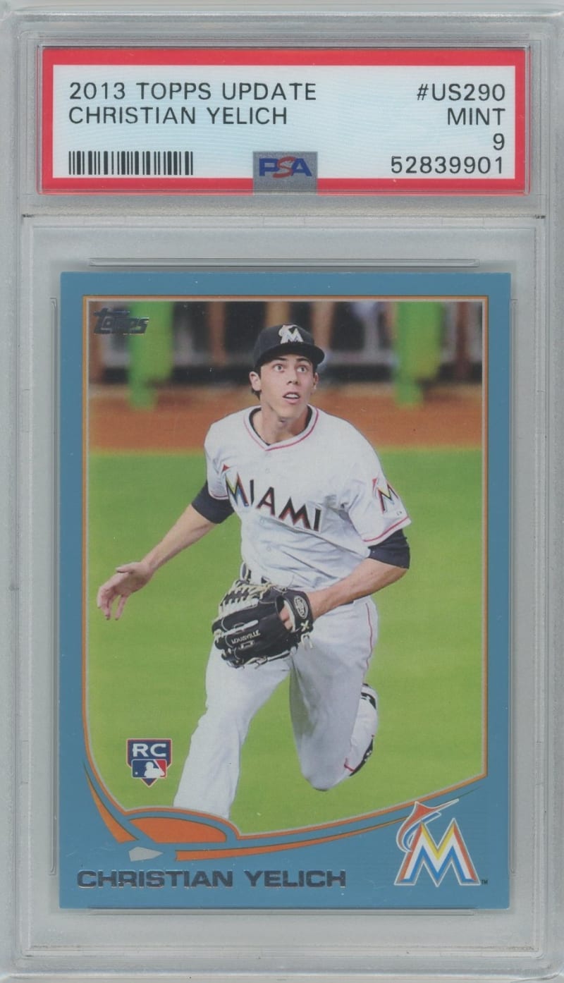 2013 Topps Update Christian Yelich #US290 front