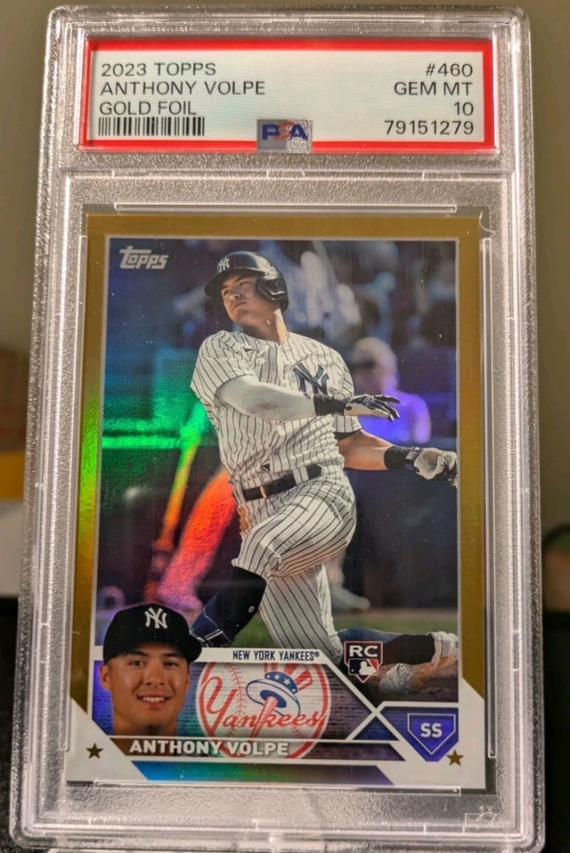 2023 Topps Anthony Volpe #460 front