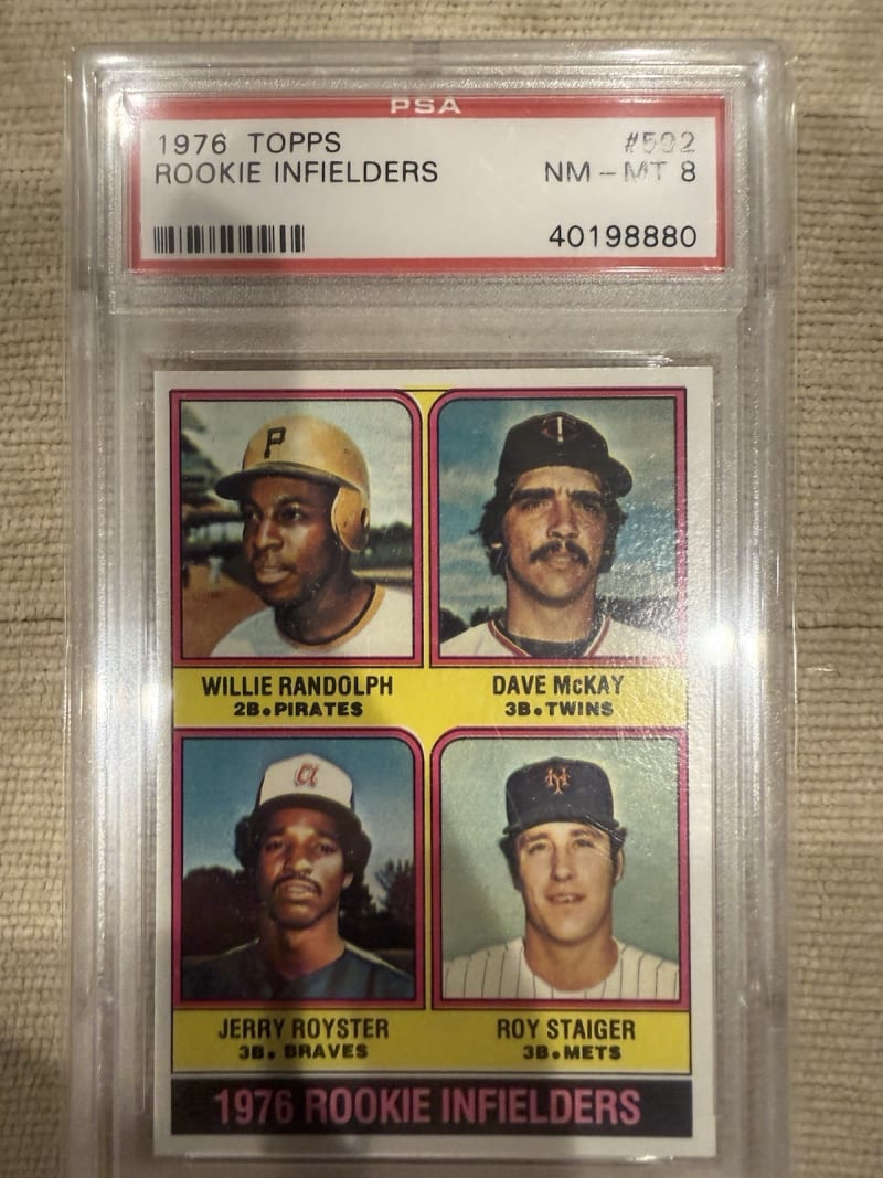 1976 Topps Willie Randolph #592 front
