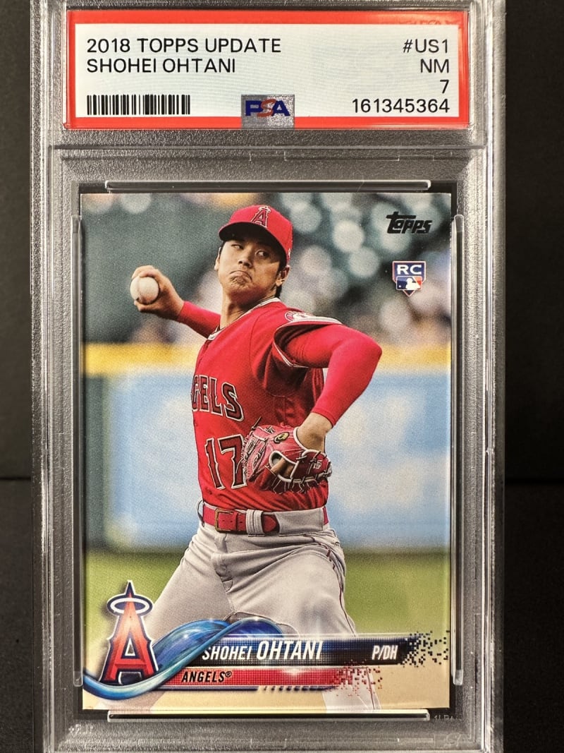 2018 Topps Update Shohei Ohtani #US1 front