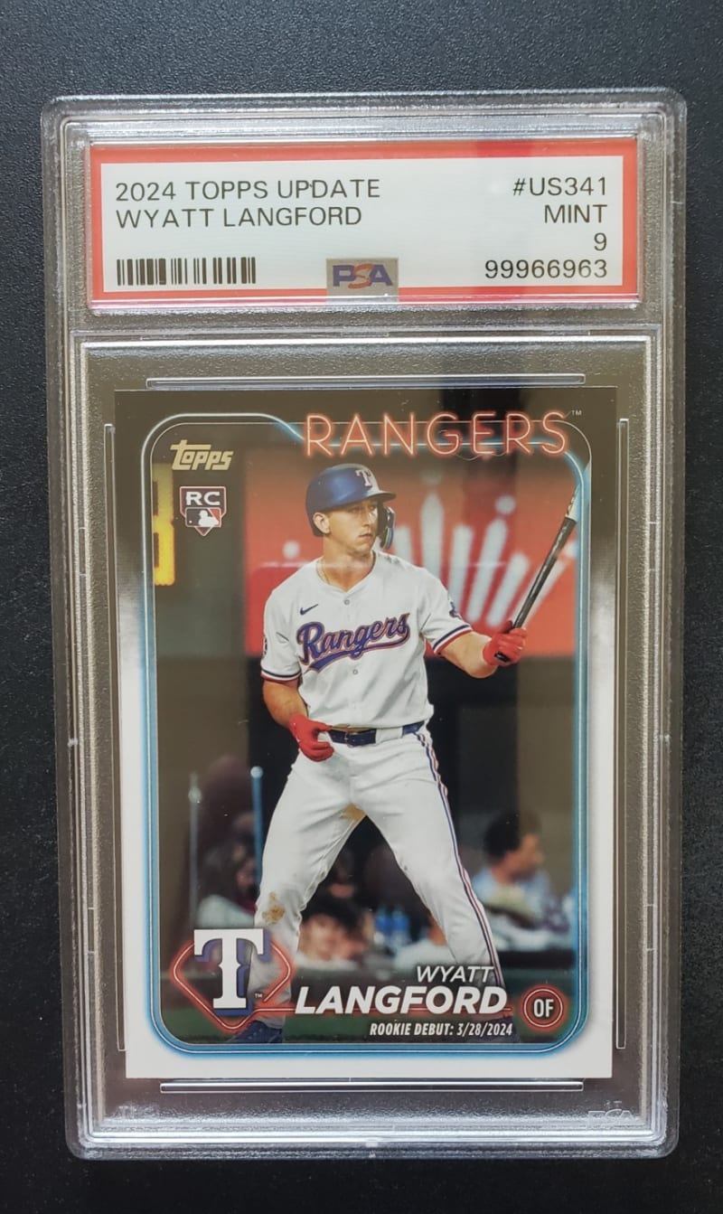 2024 Topps Update Wyatt Langford #US341 front
