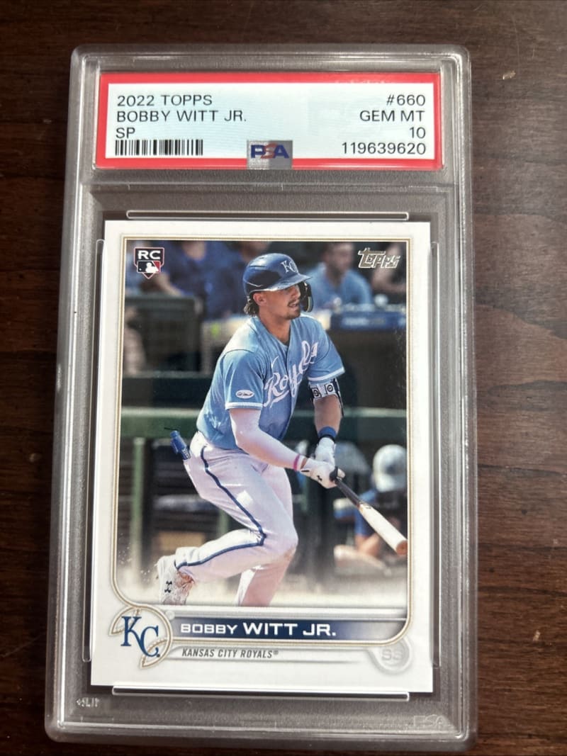 2022 Topps Bobby Witt Jr. #660 front