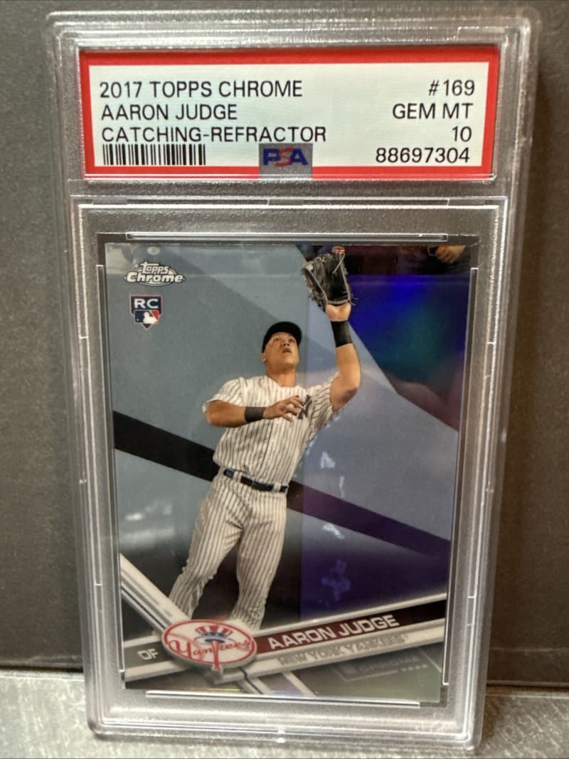 2017 Topps Chrome Aaron Judge #169 front