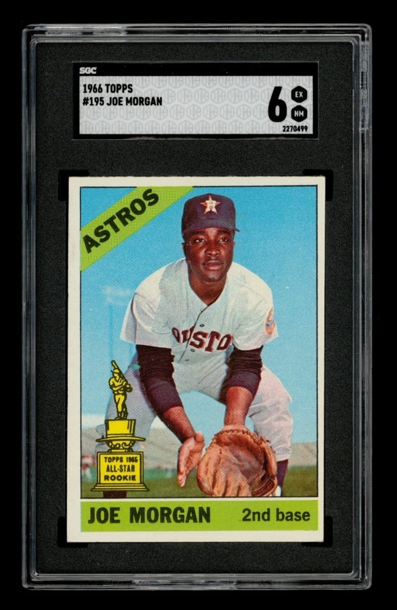 1966 Topps Joe Morgan #195 front