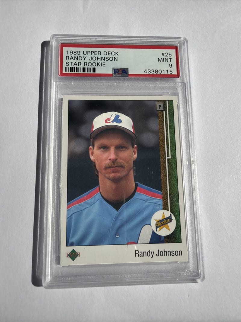 1989 Upper Deck Randy Johnson #25 front
