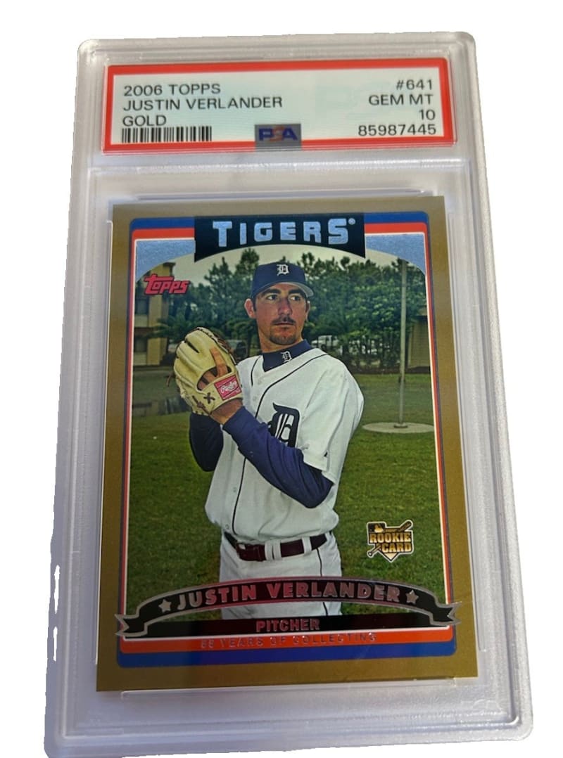 2006 Topps Justin Verlander #641 front