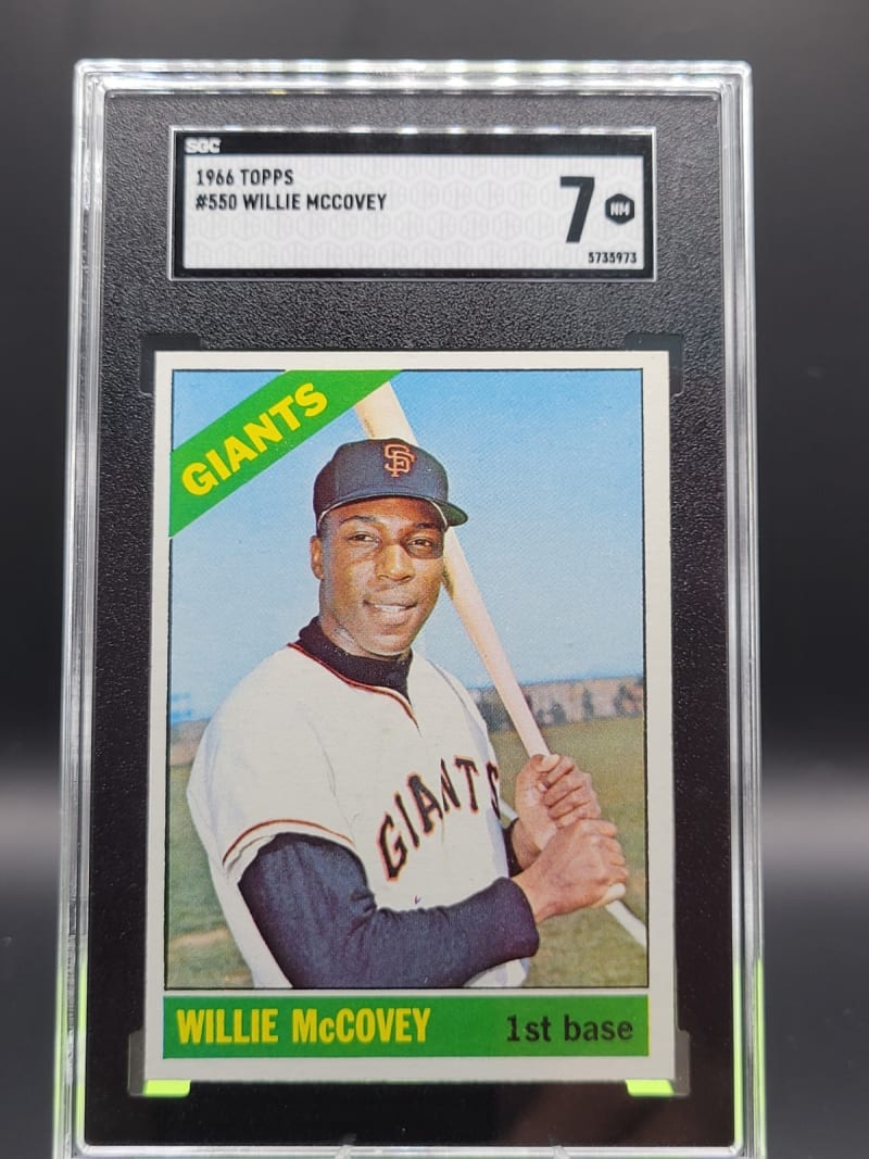 1966 Topps Willie McCovey #550 front