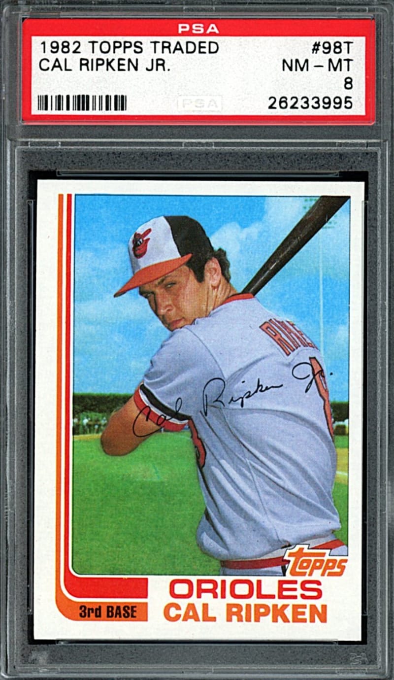 1982 Topps Traded Cal Ripken Jr. #98T front