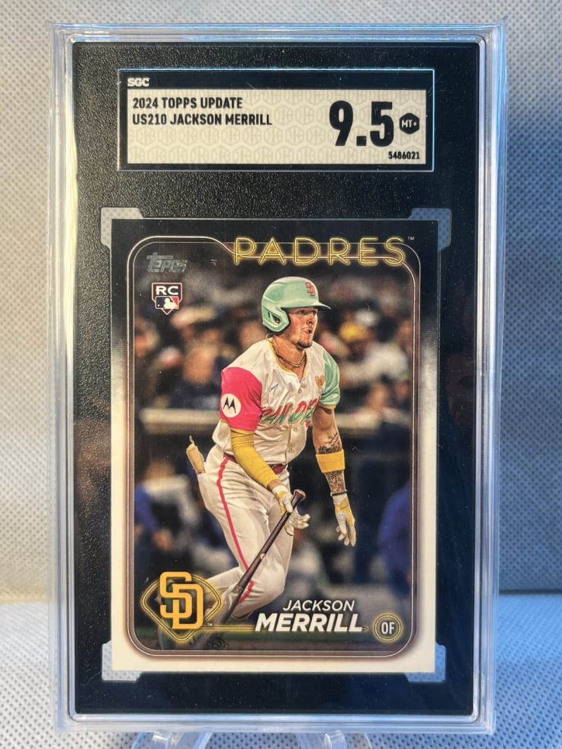 2024 Topps Update Jackson Merrill #US210 front