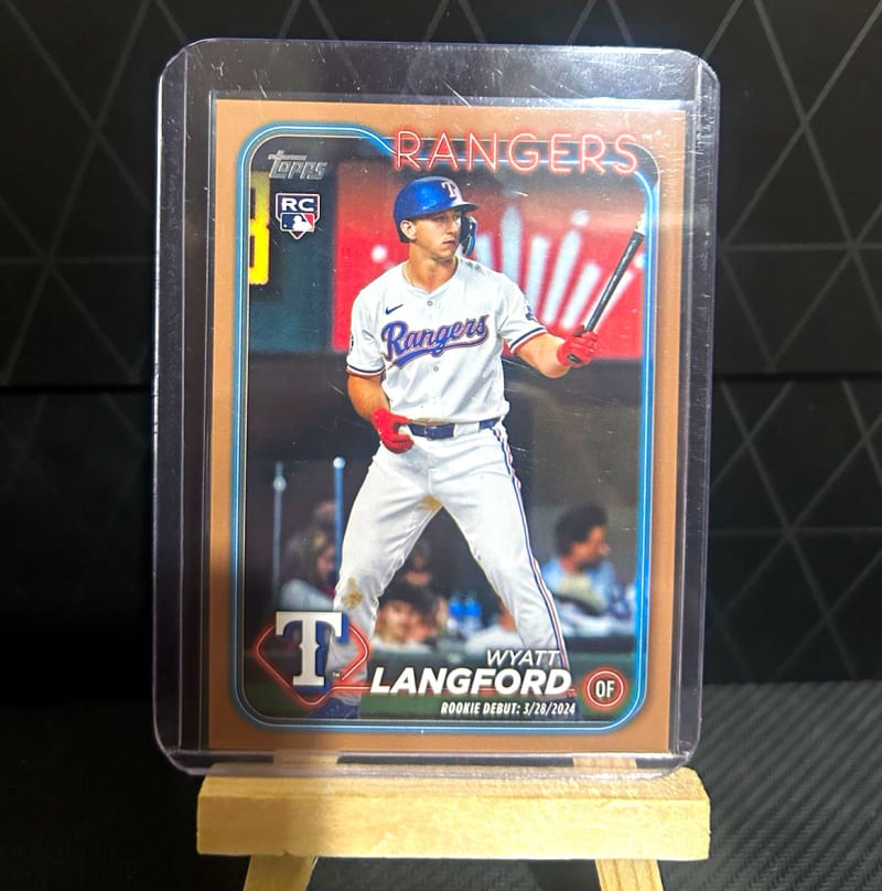 2024 Topps Update Wyatt Langford #US341 front