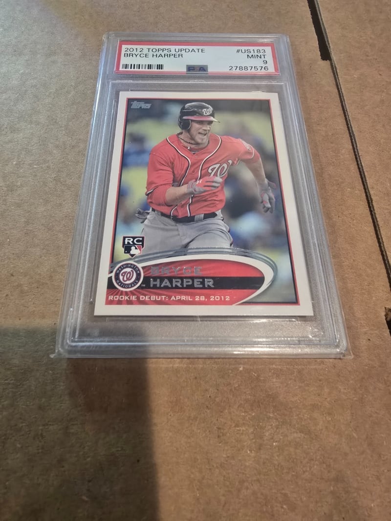 2012 Topps Update Bryce Harper #US183 front