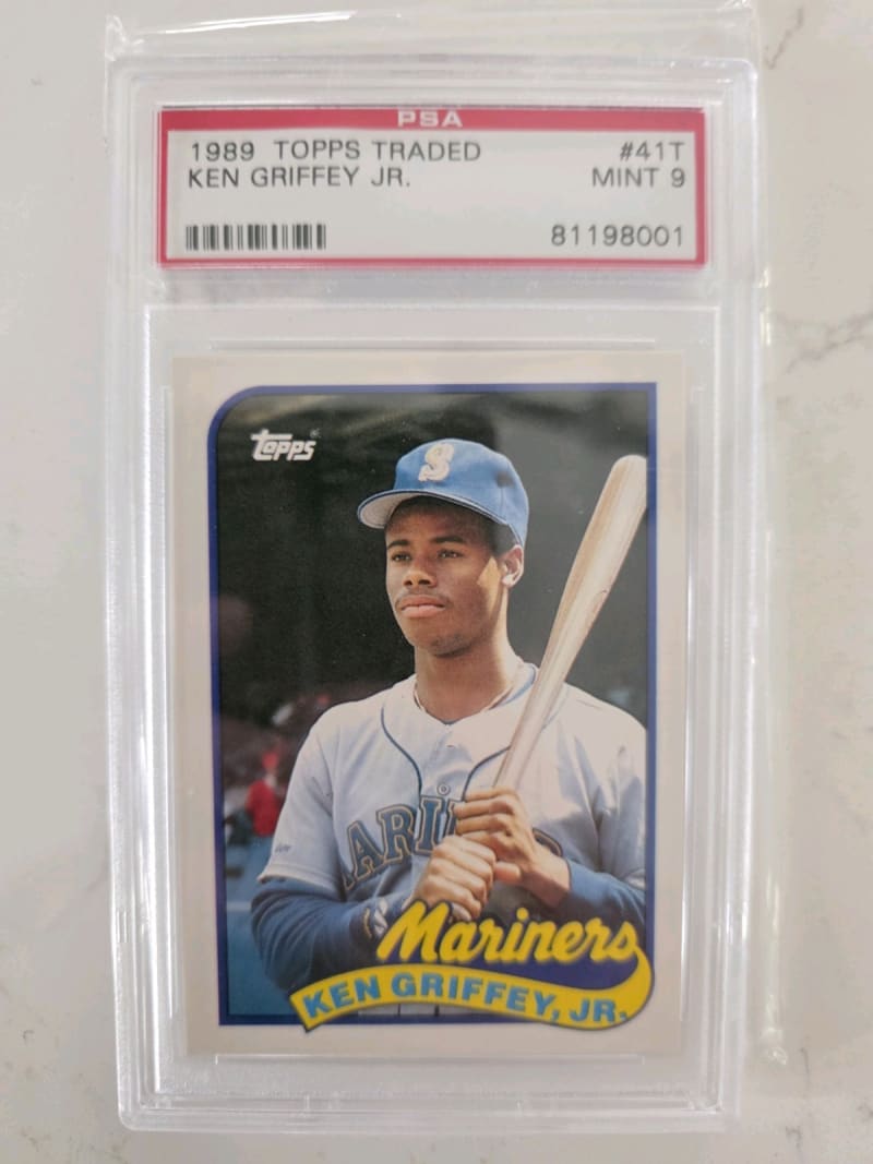 1989 Topps Traded Ken Griffey Jr. #41T front