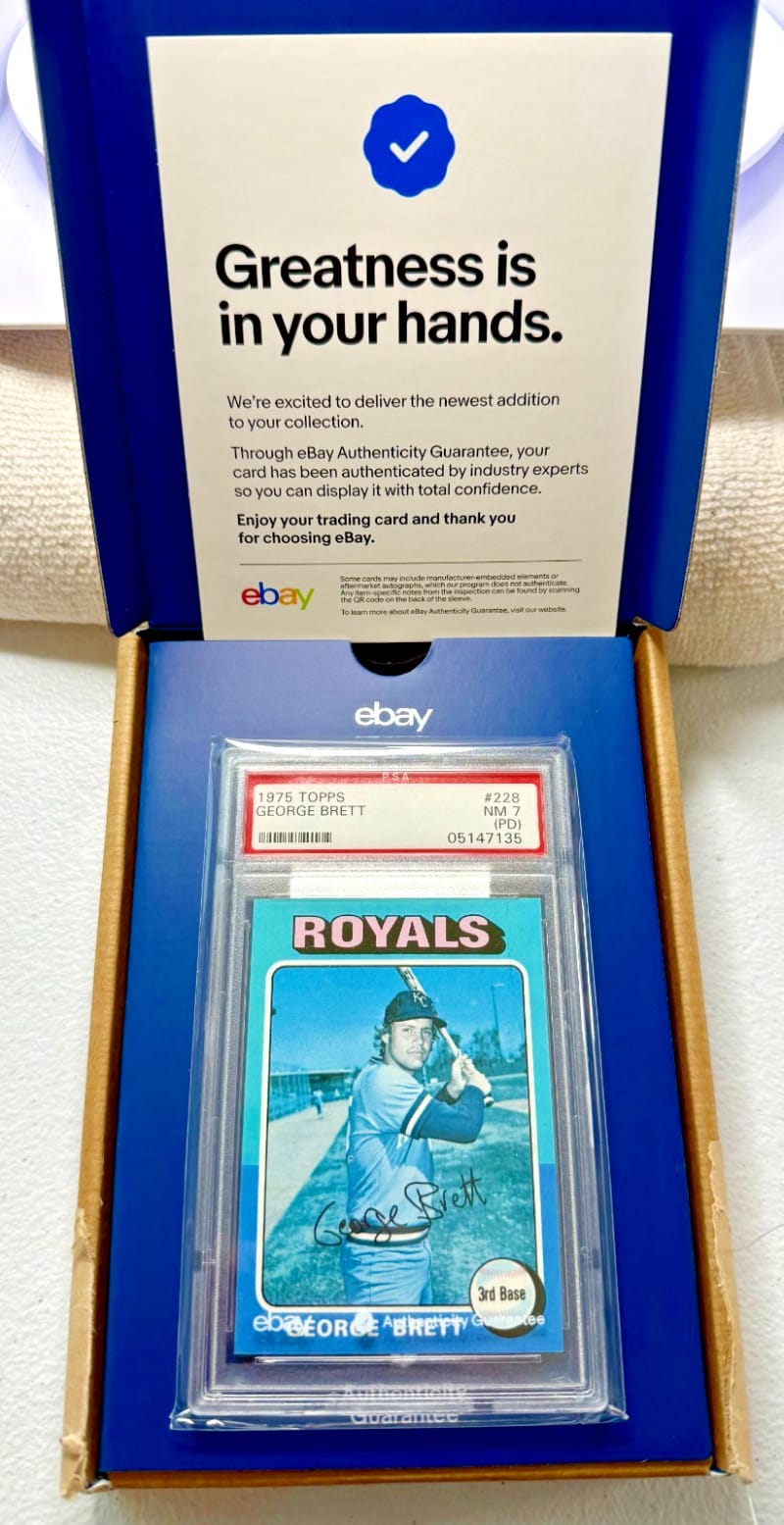 1975 Topps George Brett #228 front