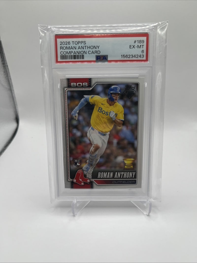 2026 Topps Roman Anthony #189 front