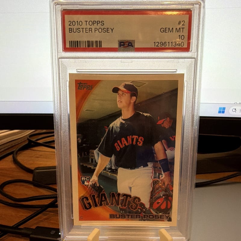 2010 Topps Buster Posey #2 front