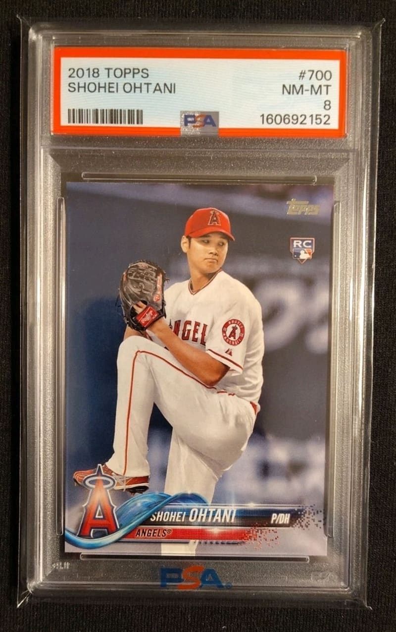 2018 Topps Shohei Ohtani #700 front