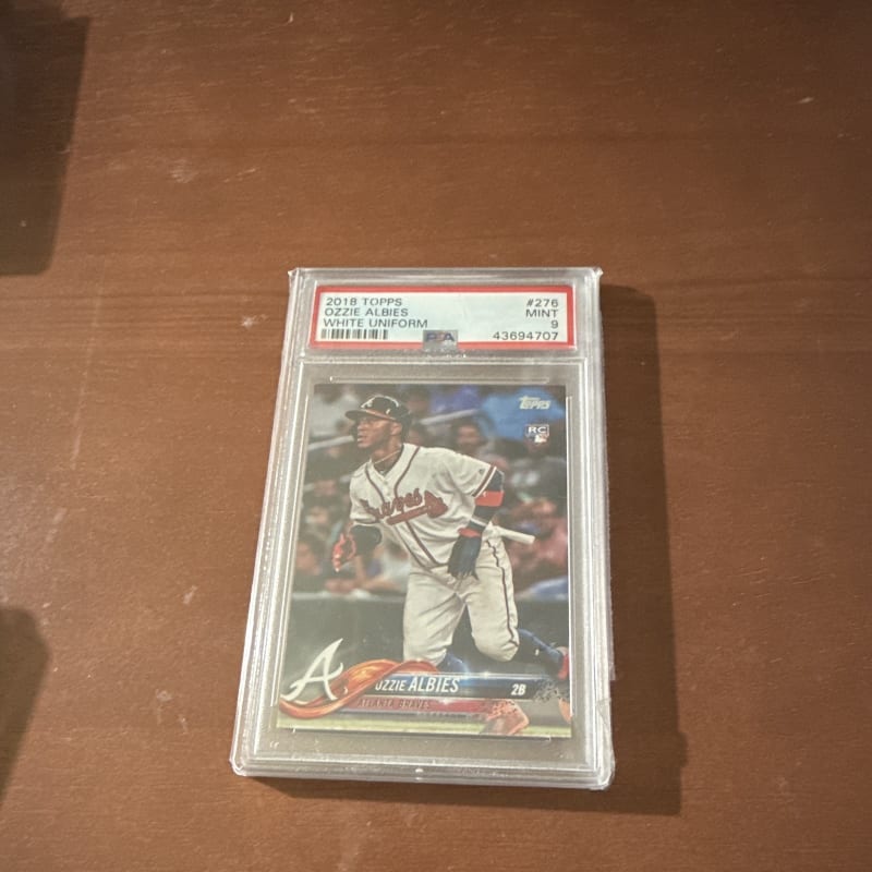 2018 Topps Ozzie Albies #276 front