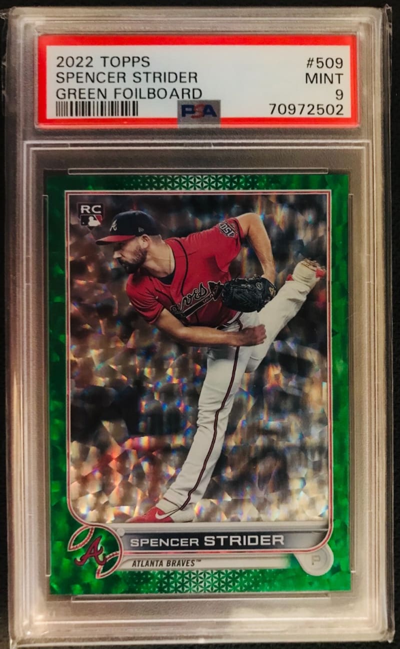 2022 Topps Spencer Strider #509 front