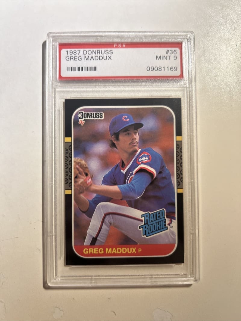 1987 Donruss Greg Maddux #36 front