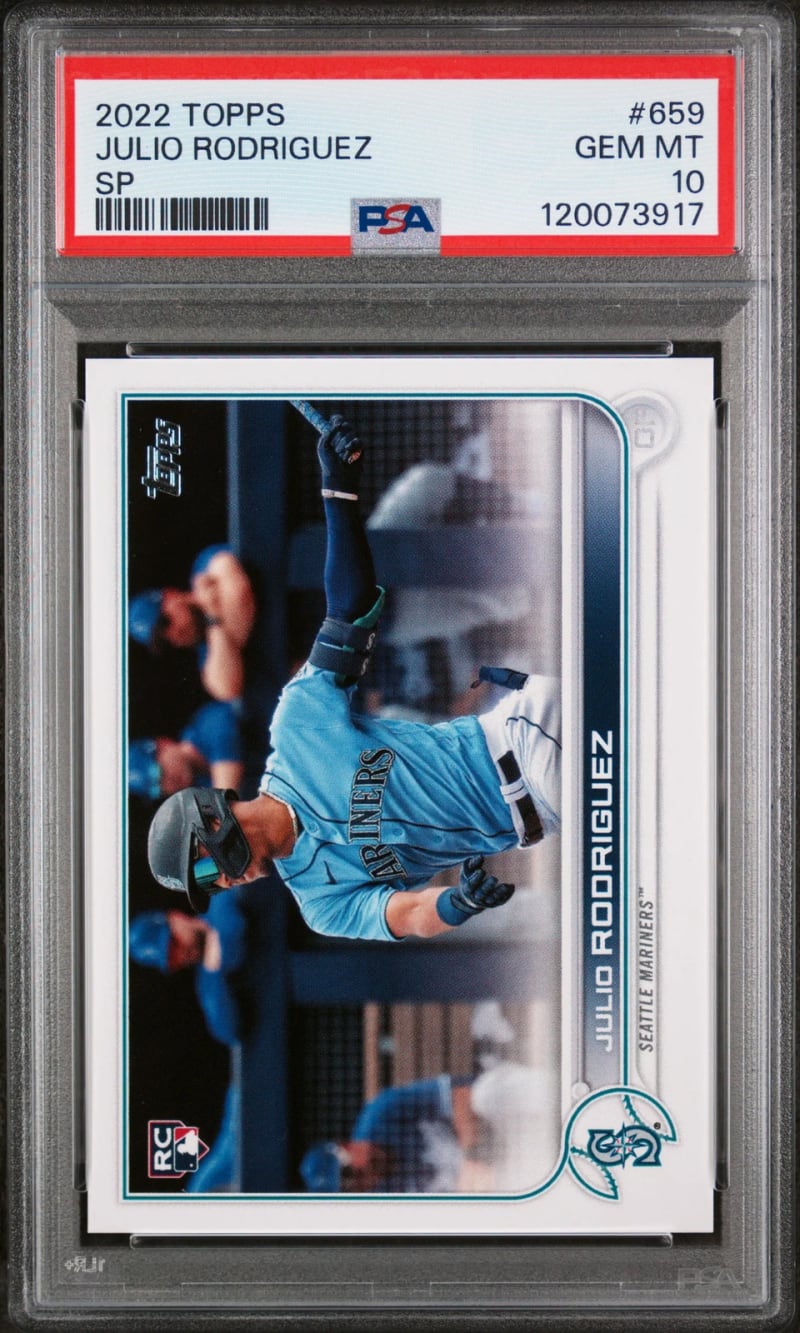 2022 Topps Julio Rodriguez #659 front