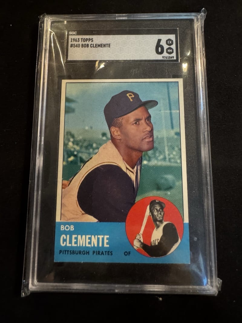 1963 Topps Roberto Clemente #540 front