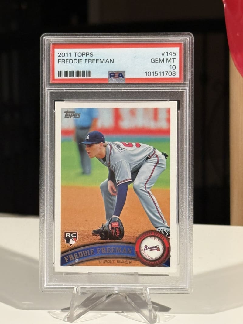 2011 Topps Freddie Freeman #145 front