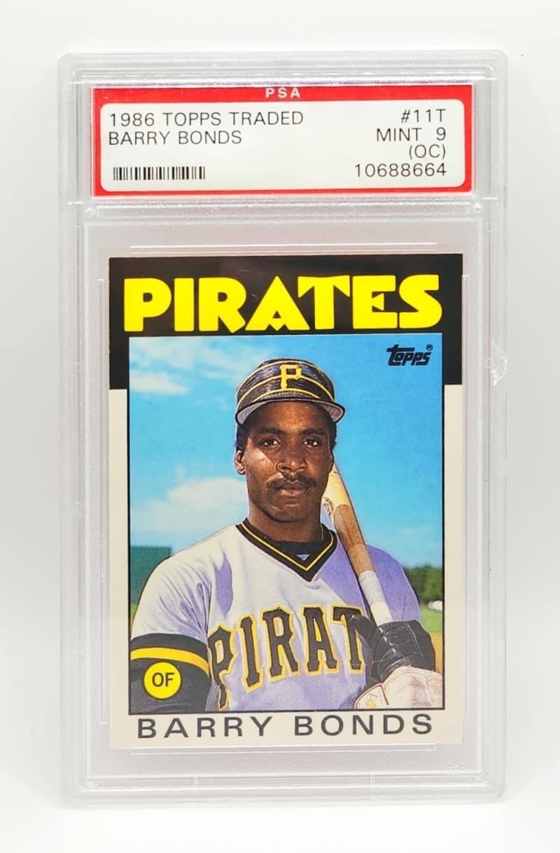 1986 Topps Traded Barry Bonds #11T front