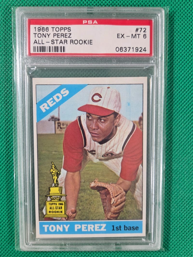 1966 Topps Tony Perez #72 front