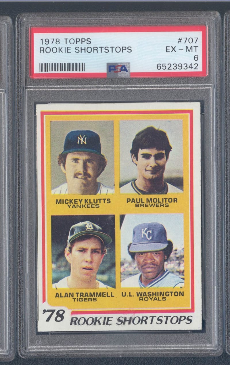 1978 Topps Paul Molitor #707 front