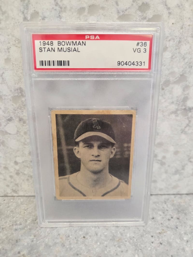 1948 Bowman Stan Musial #36 front