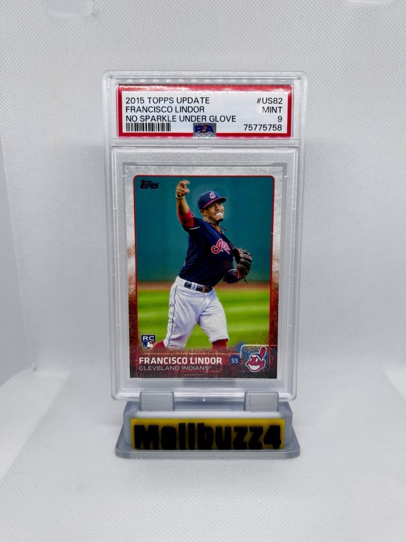2015 Topps Update Francisco Lindor #US82 front