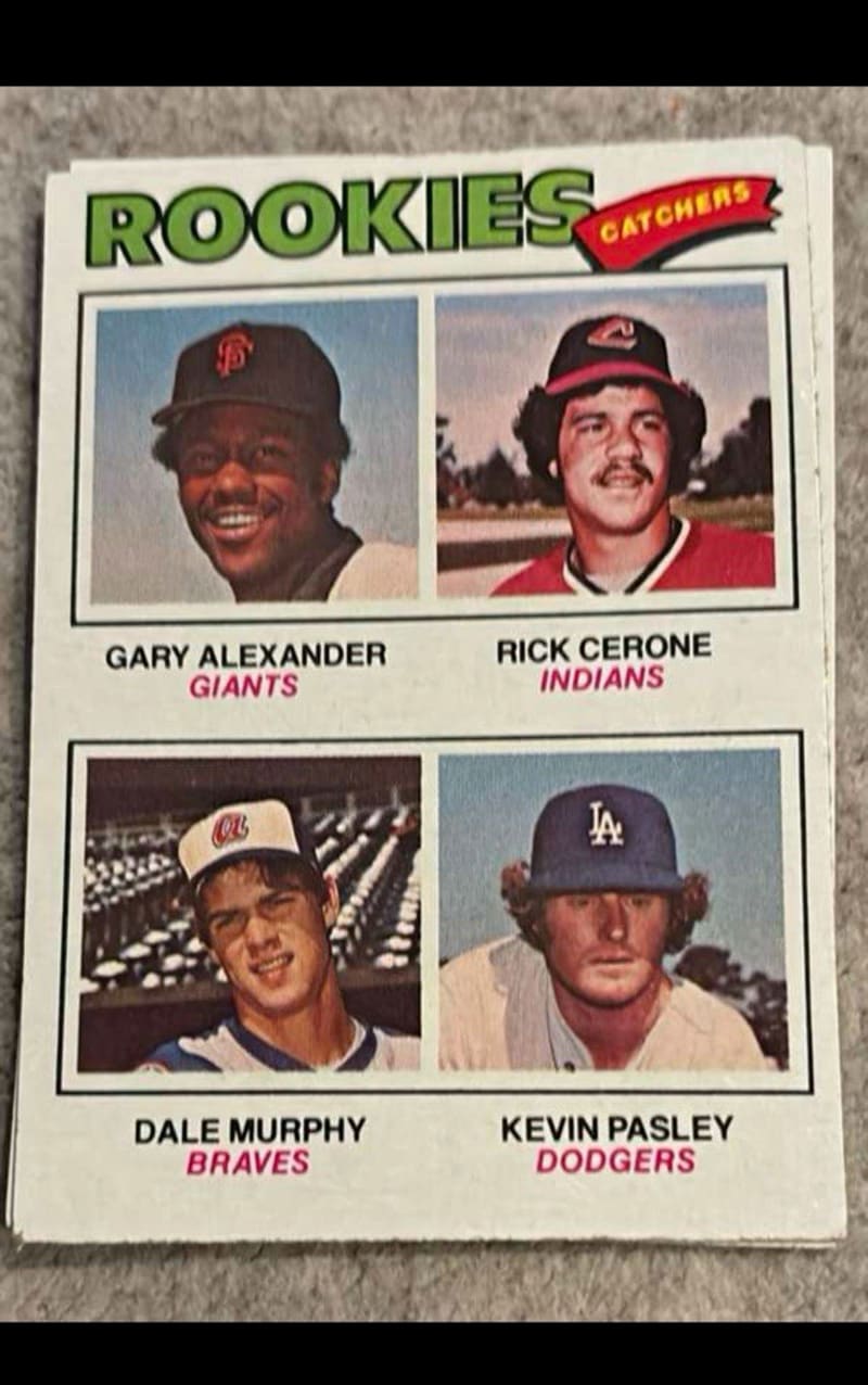 1977 Topps Dale Murphy #476 front