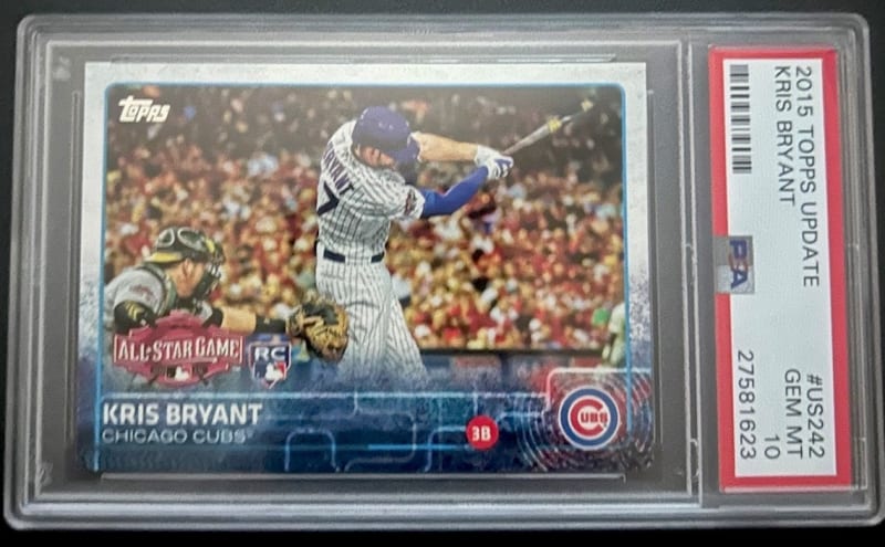 2015 Topps Update Kris Bryant #US242 front