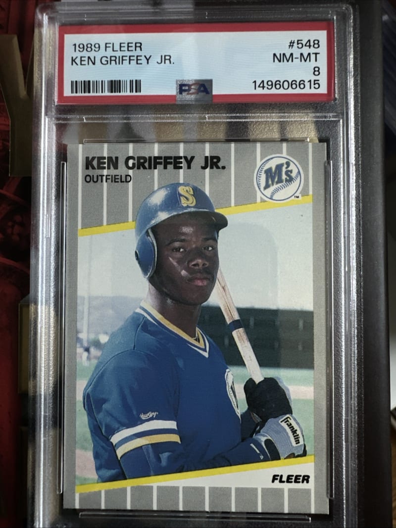 1989 Fleer Ken Griffey Jr. #548 front