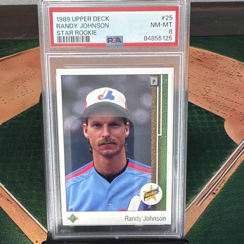 1989 Upper Deck Randy Johnson #25 front