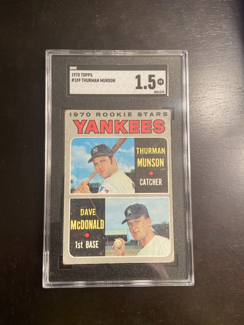 1970 Topps Thurman Munson #189 front