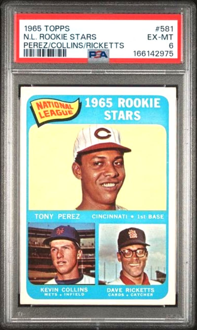 1965 Topps Tony Perez #581 front