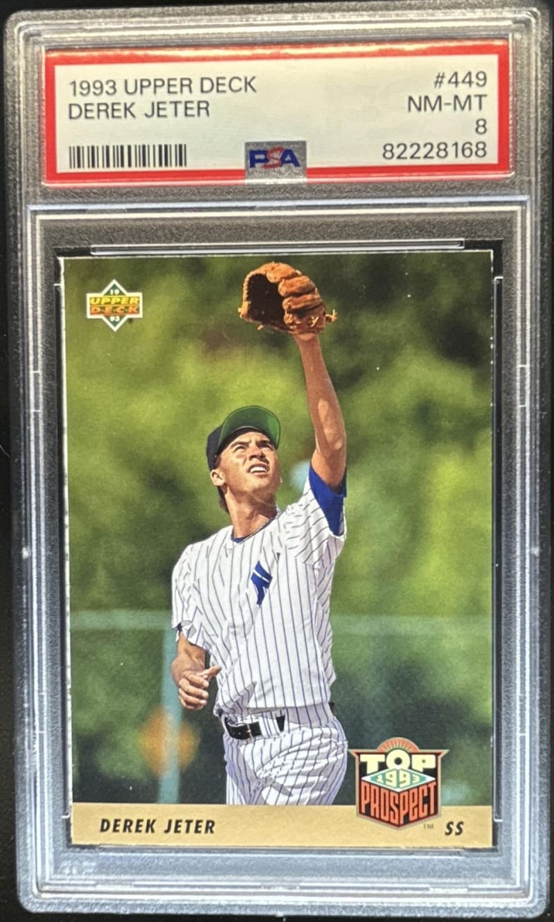 1993 Upper Deck Derek Jeter #449 front