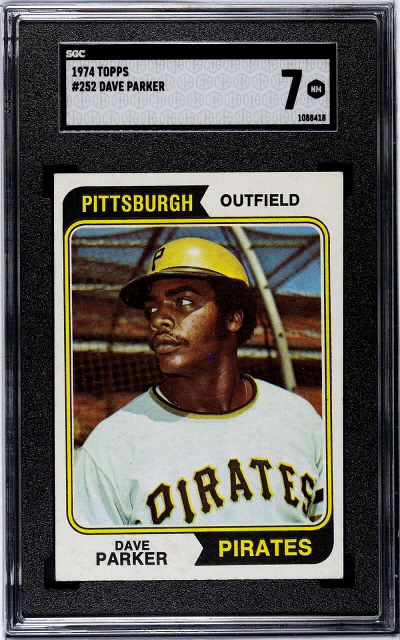 1974 Topps Dave Parker #252 front