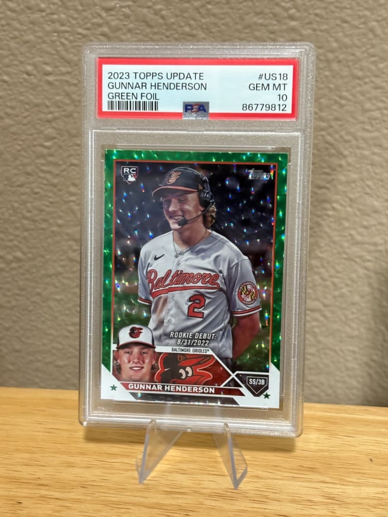 2023 Topps Update Gunnar Henderson #US18 front