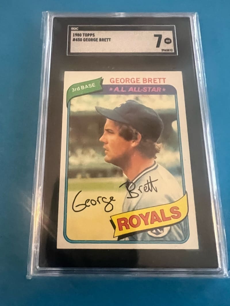 1980 Topps George Brett #450 front