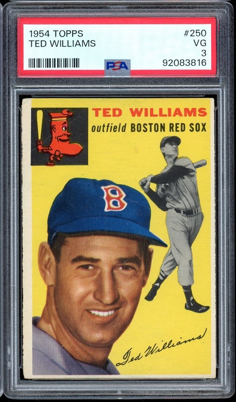 1954 Topps Ted Williams #1 front