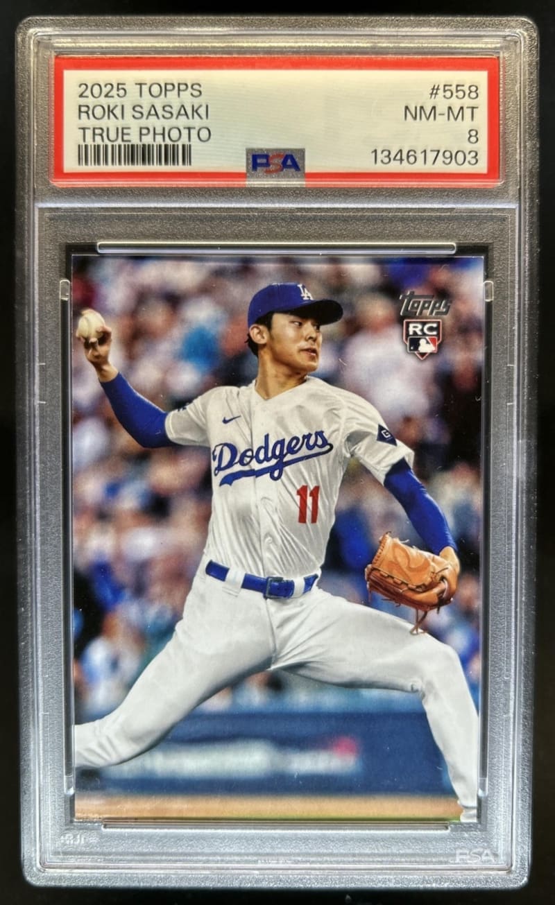 2025 Topps Roki Sasaki #558 front