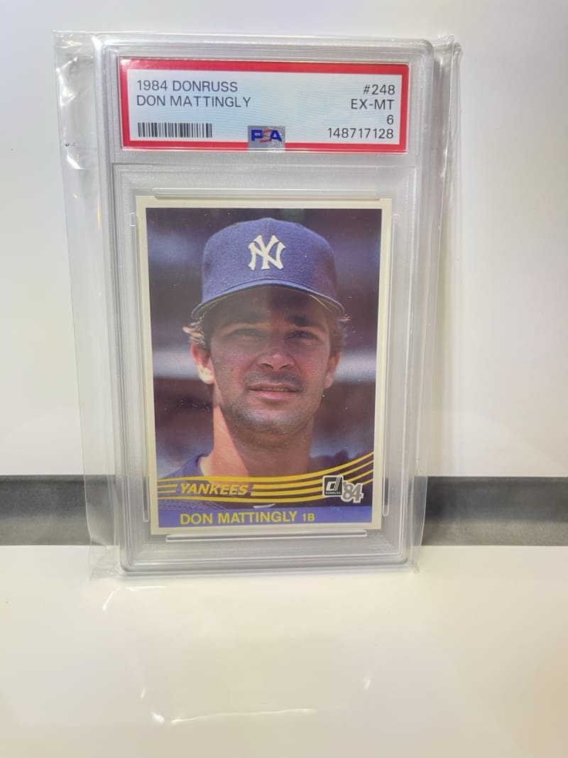 1984 Donruss Don Mattingly #248 front