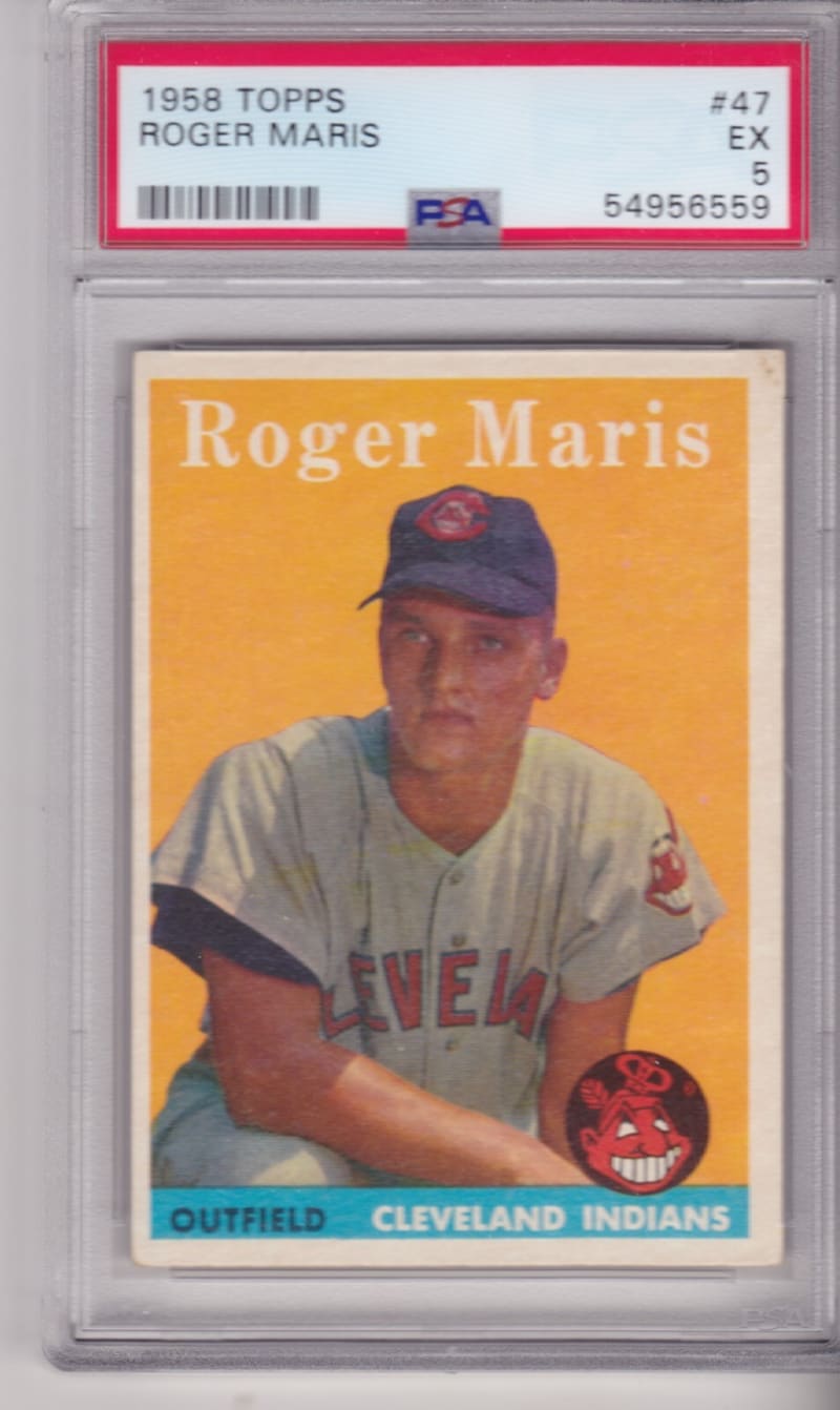 1958 Topps Roger Maris #47 front