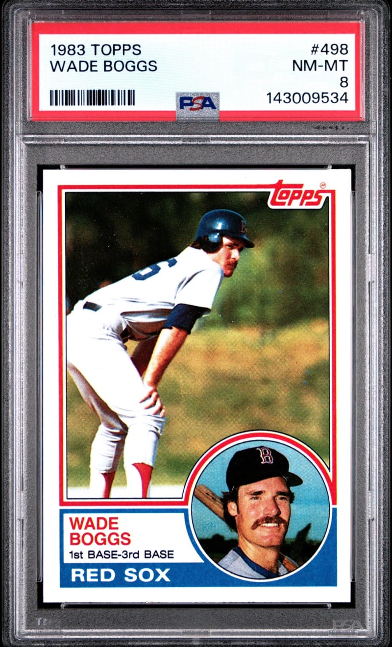 1983 Topps Wade Boggs #498 front
